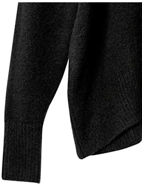 Cable Stitch Women's Mock Neck Cozy Sweater