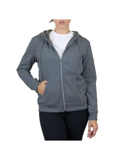 Women's Fleece-Lined Zip Hoodie (S-3XL)