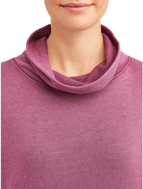 Time and Tru Women's Cowl Neck Tunic
