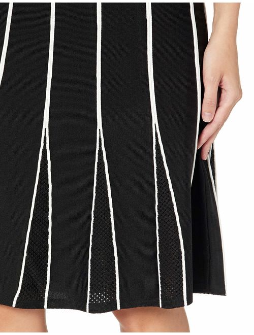 Calvin Klein Women's Stripe Sweater Skirt