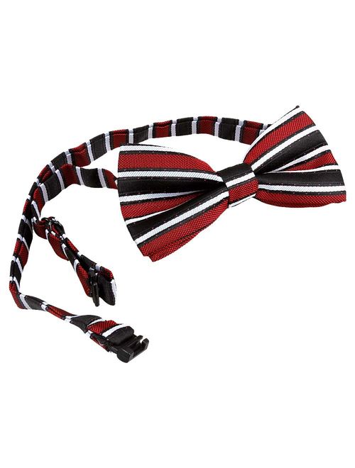Bundle Monster Stylish 5in1 Adjustable Boys Bow Tie Collection - Various Designs