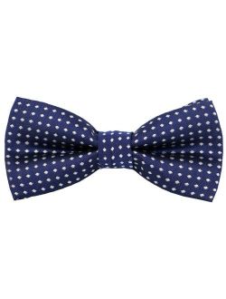 Carahere Pre-Tied Little Boy's Polka Dot Bow Ties Toddler Bow Ties For Kids M012
