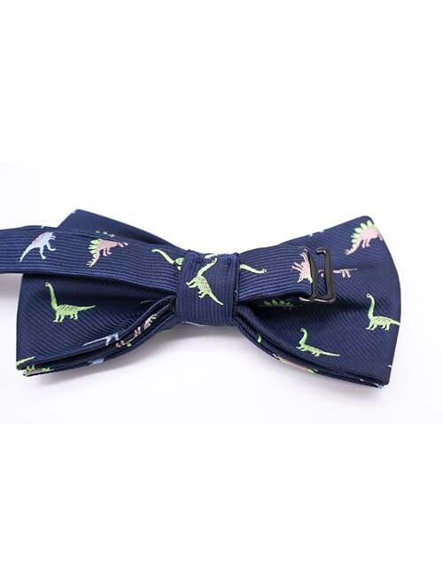 Carahere Little Boy's Handmade Pre-Tied Patterned Bow Ties For Kids