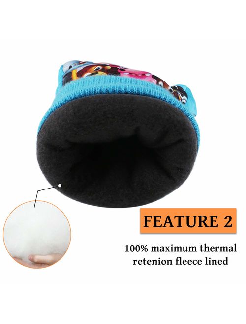 Toddler Women Mens Snow Gloves Kids Waterproof Winter Warm Thermal Ski Snowboard Ladies Glove