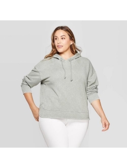 Women's Plus Size Hoodie Sweatshirt - Universal Thread™