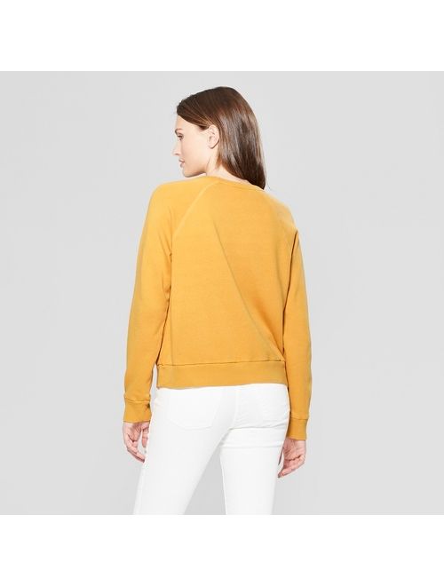Women's Crew Neck Sweatshirt - Universal Thread&#8482; Gold XL