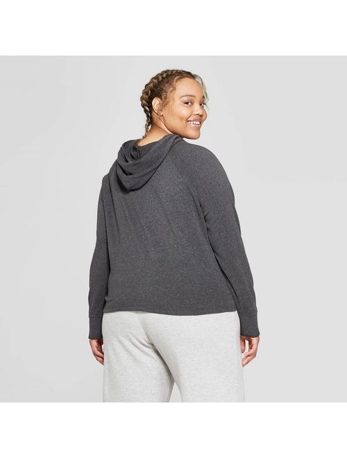 Women's Plus Size Fleece Lounge Hoodie Sweatshirt - Colsie&#153;