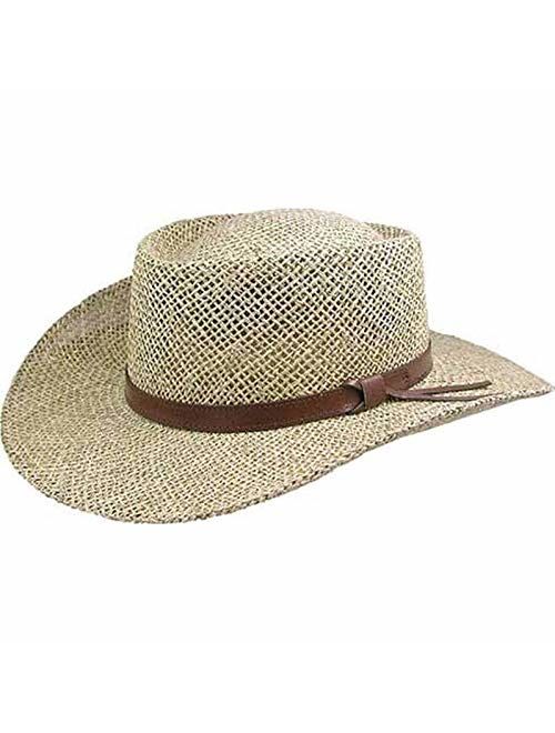 Stetson Gambler Seagrass Outdoorsman Hat