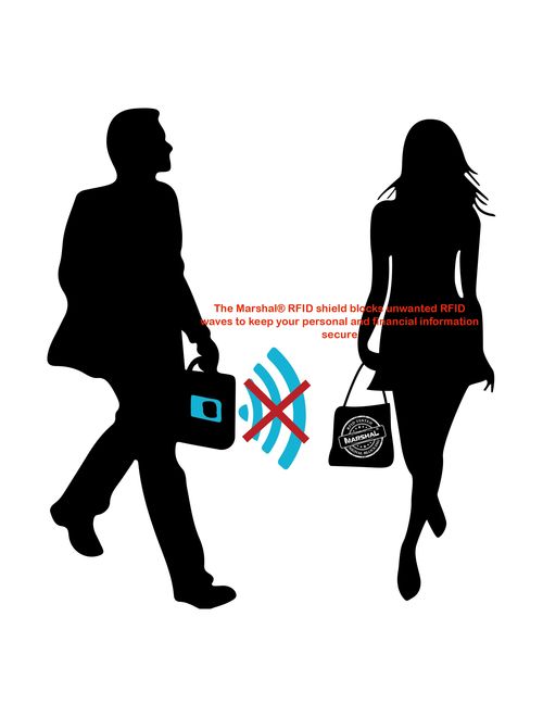 Marshal Bifold Genuine Leather RFID Blocking Wallet For Men Card Slots, 2 Bill Compartments, ID Windows, Money,