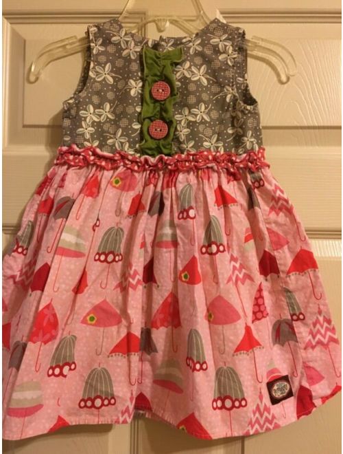 Persnickety Umbrella Dress Girls Size 4