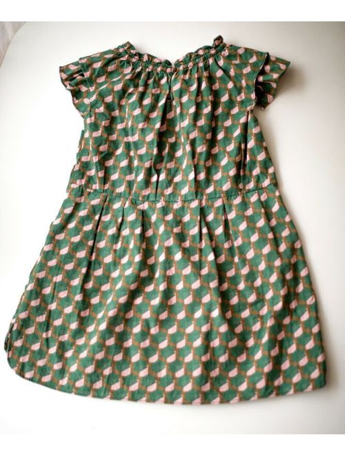 Bonpoint NEW 4T Caramel Baby and Child Incredible Dress Luxury Design RARE sold out
