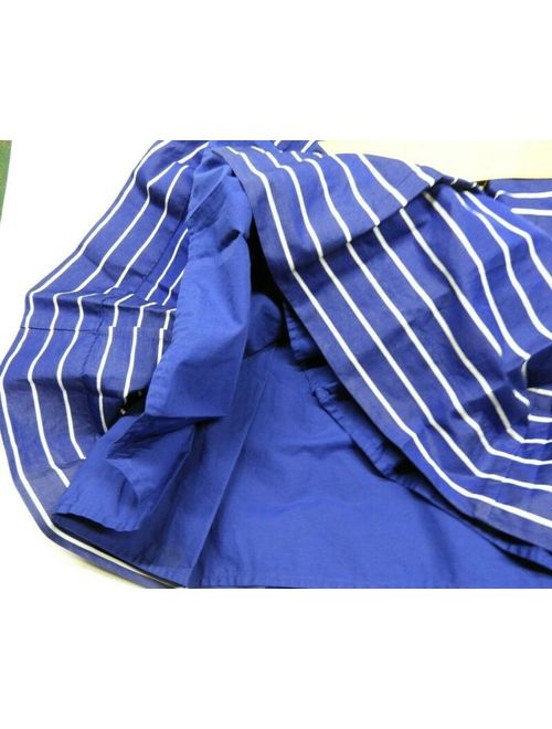 POLO Ralph Lauren Girls Dress, Size 10, Sleeveless - Blue & White Striped - EUC