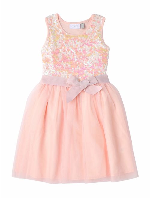 The Children's Place Girls 4-16 Sequin Holiday Party Dress