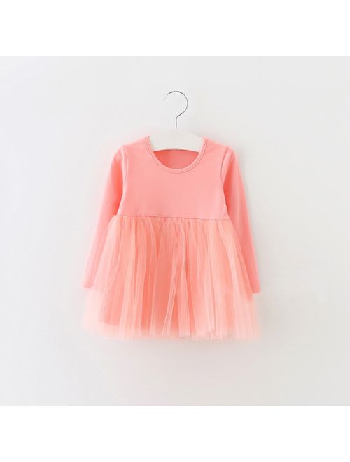 Baby Girl Dresses Infant Dress 2017 Newborn Baby Girls Clothes Casual Bebes Cotton Clothing Kids Birthday Dress