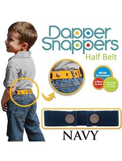Dapper Snapper Toddler Adjustable Belt (Navy)