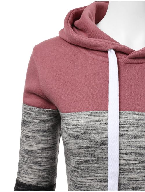 NINEXIS Womens Long Sleeve Fleece Pullover Hoodie Sweatshirts