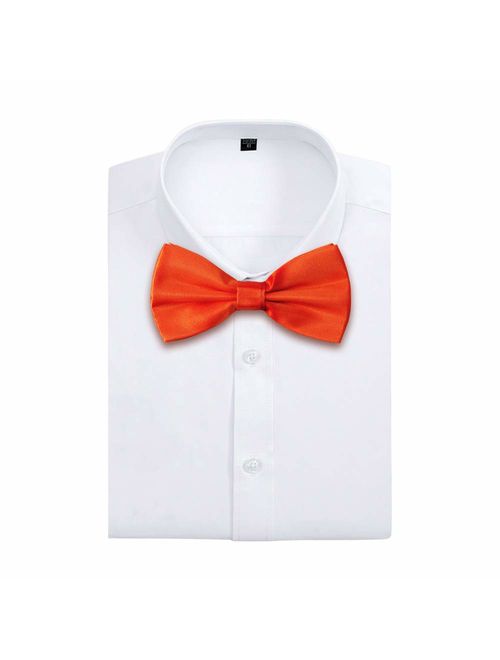AVANTMEN Men's Pre-tied Bow Ties-Adjustable Bow Tie for Men Boys Bow-ties in Different Colors Assorted Ties