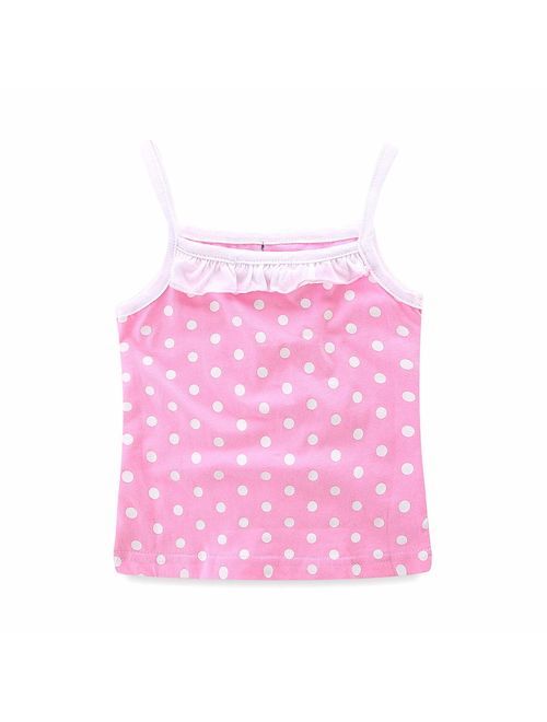 Mud Kingdom Girls Clothes Sets Holiday Polka Dot Sun-Top and Shorts