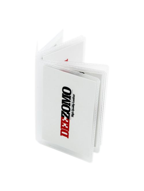 SET OF 2 Wallet Inserts Replacement 6 Page Card Holder for Bifold or Trifolds Wallet