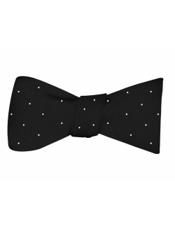 Bow Ties For Men - Mens Woven Self Tie Bowties For Men Bowtie Stripes Tuxedo & Wedding Striped and Solids Bow Tie