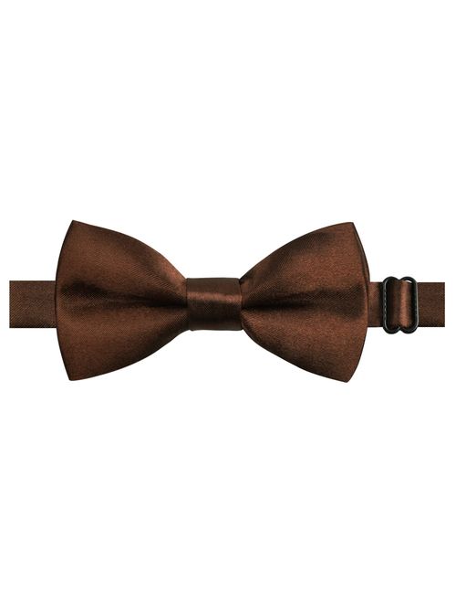 Alizeal 1 inch Suspender and Bow Tie Set with Hat for Kids