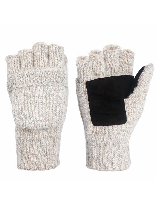 Metog Suede Thinsulate Thermal Insulation Mittens,Gloves