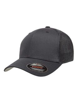 Men's Two-Tone Stretch Mesh Fitted Cap
