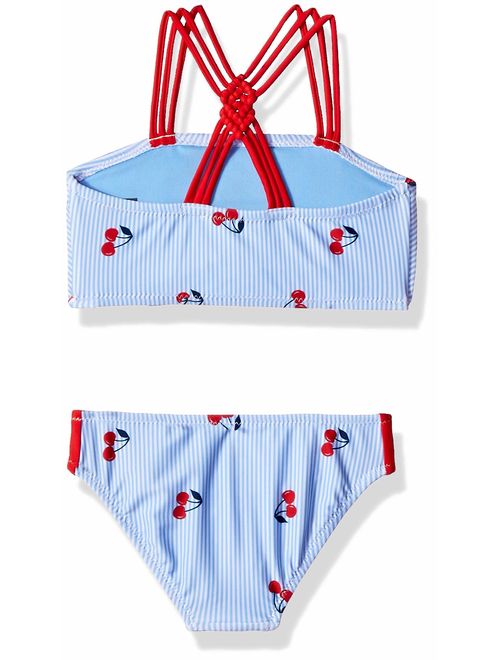 Tommy Hilfiger Girls' Two-Piece Swimsuit
