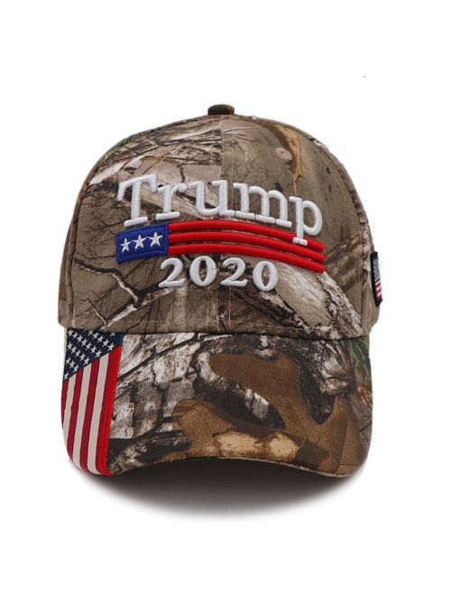 Donald Trump Hat 2020 Keep America Great Camo MAGA Hat Adjustable Baseball Hat