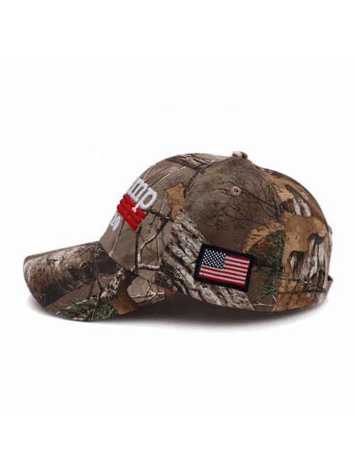 Donald Trump Hat 2020 Keep America Great Camo MAGA Hat Adjustable Baseball Hat