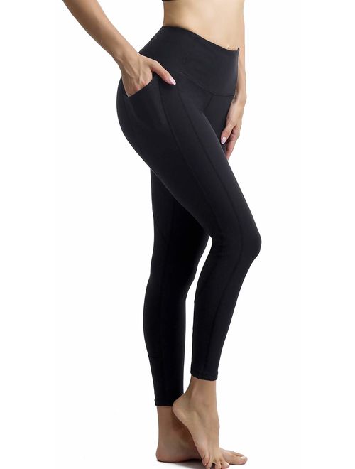Buy Persit Women's Premium Yoga Pants with Pockets, Non See-Through ...