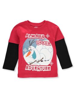 Frozen Boys' L/S Slider T-Shirt