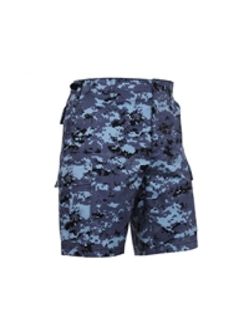Rothco Camouflage BDU Shorts, Sky Blue Digital Camo