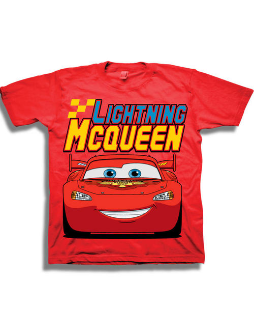 Disney Lightning McQueen Toddler Boy Raglan Graphic T-Shirt