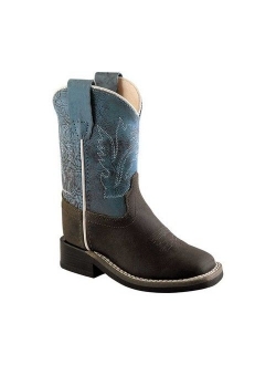 Old West Youth's Ultra Flex Broad Square Toe Boots