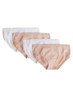 Girls Santoni Bikini Underwear, 4 Pack Panties (Little Girls & Big Girls)