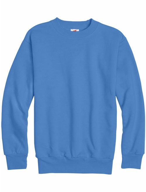 Hanes Boys 4-18 Ecosmart Fleece Crew Neck Sweatshirt