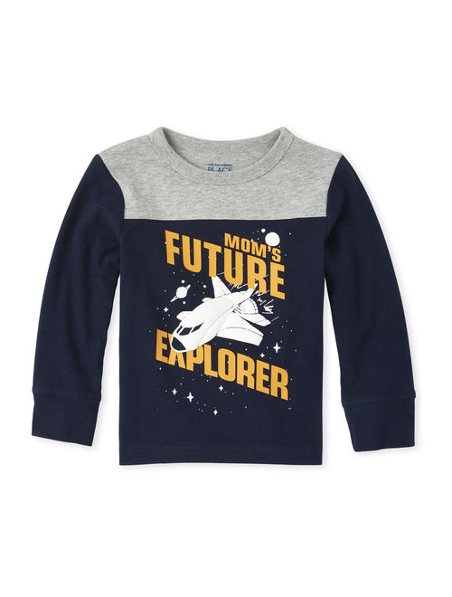The Children's Place Toddler Boy Graphic Long Sleeve T-Shirt