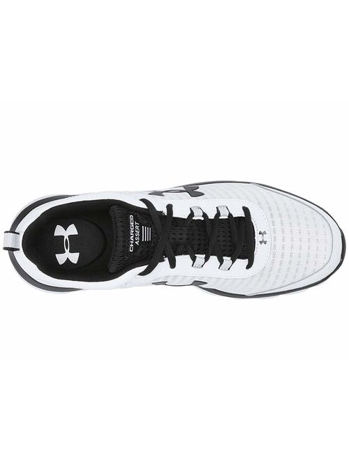 Under Armour 302195210212 Charged Assert Sz12 Mens White Running Shoe