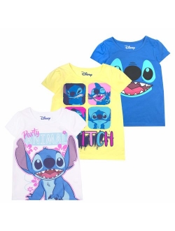 Girls 3-Pack T-Shirts: Wide Variety Includes Minnie, Frozen, Princess, Moana