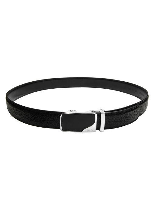 Falari Men's Leather Belt Dress Ratchet Belt 35mm Adjustable Size 73-7016-XL42