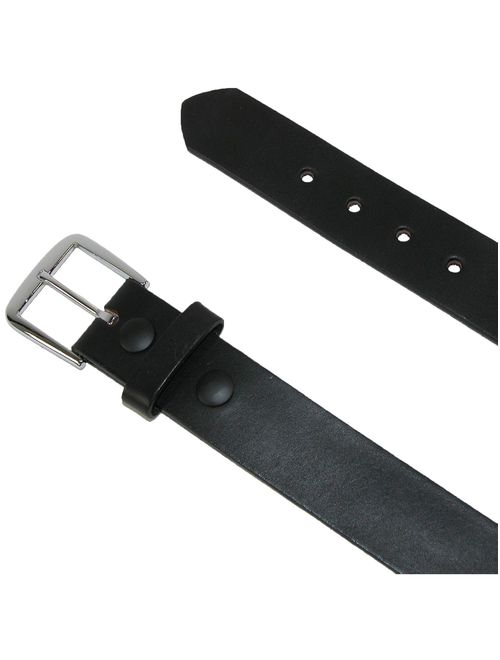Men's Big and Tall Leather 1 1/2 Inch Bridle Belt