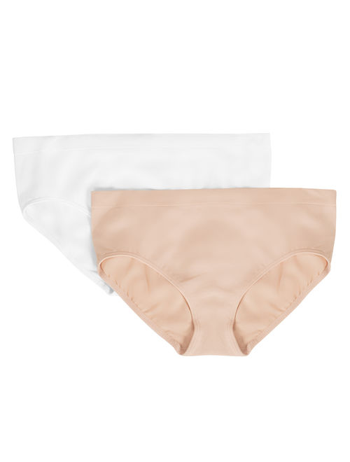 Fruit of the Loom Girls Underwear, 2 Pack Santoni Bikini Panties (Little Girls & Big Girls)