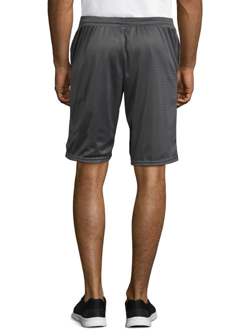 Hanes Sport Men's and Big Men's Athletic Mesh Shorts with Pockets, up to size 2XL