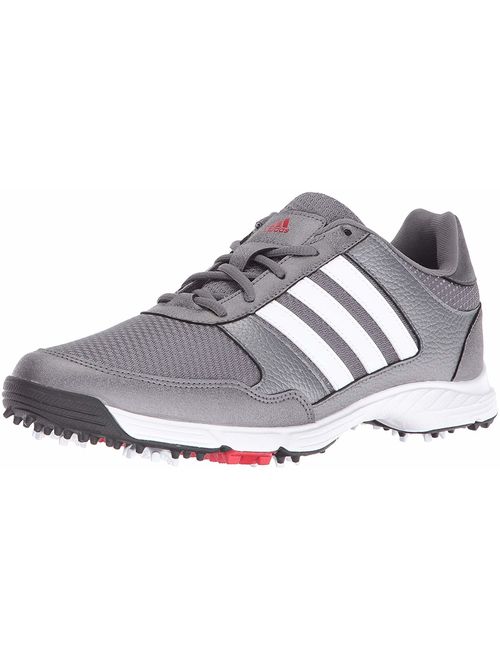 adidas Men's Iron Metallic/White 13 M US Tech Response Golf Shoe 