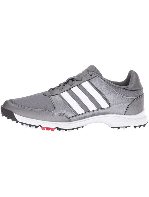adidas Men's Iron Metallic/White 13 M US Tech Response Golf Shoe 