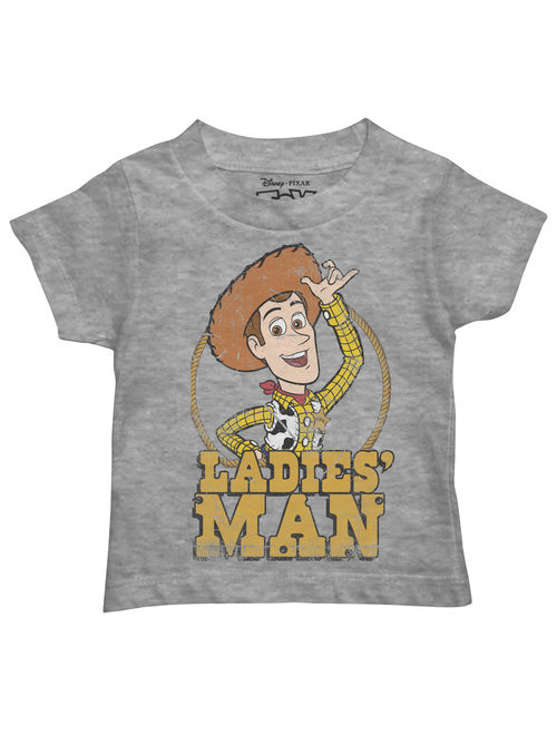 Disney Toy Story Ladies Man T-Shirt (Toddler Boys)