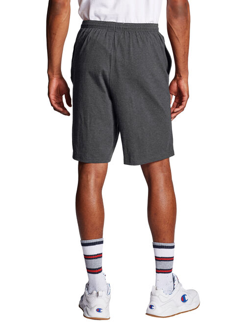 Champion Mens Jersey Short With Pockets 2XL Granite Heather
