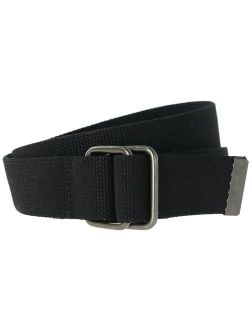 CTM Fabric Web Belt with D Ring Buckle