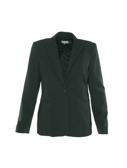 Calvin Klein Women's Single Button Suit Jacket